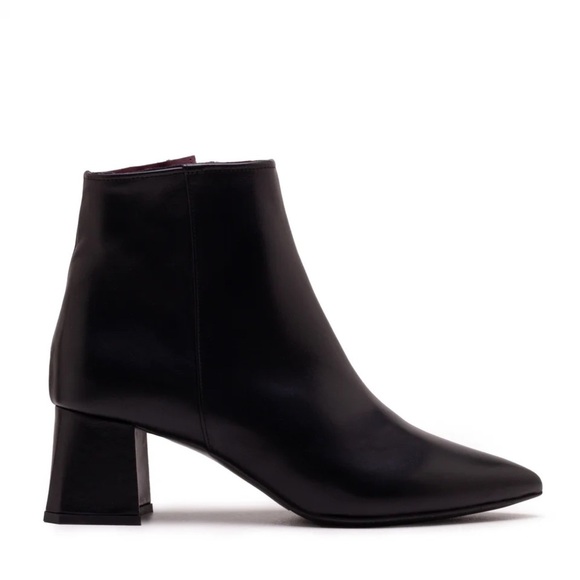 Michele Lopriore Milano Marylebone Leather Ankle Bootie - Picture 1 of 9